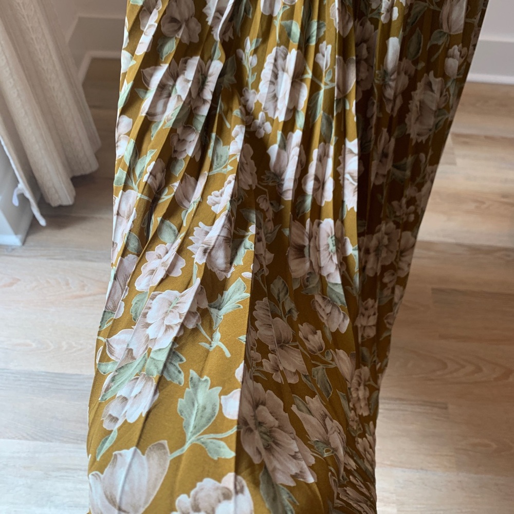 Vintage pleaded skirt